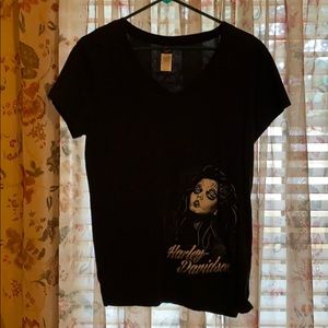 Harley Davidson black T-shirt 2 XL